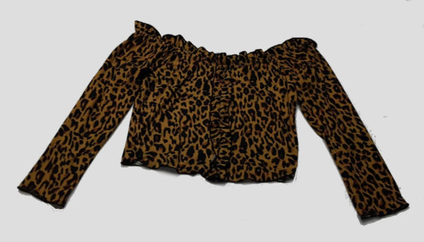 Mini Blusa Leopardo