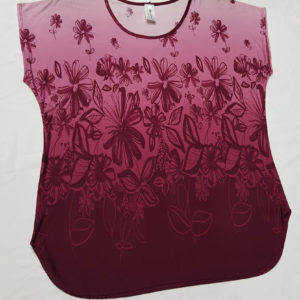 Blusa Manzana Rojo con Vino