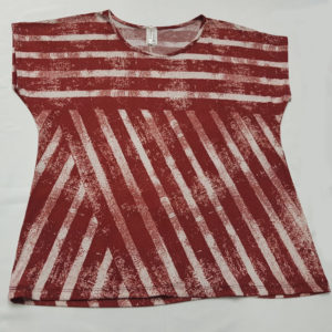 Blusa Terracota Rayas
