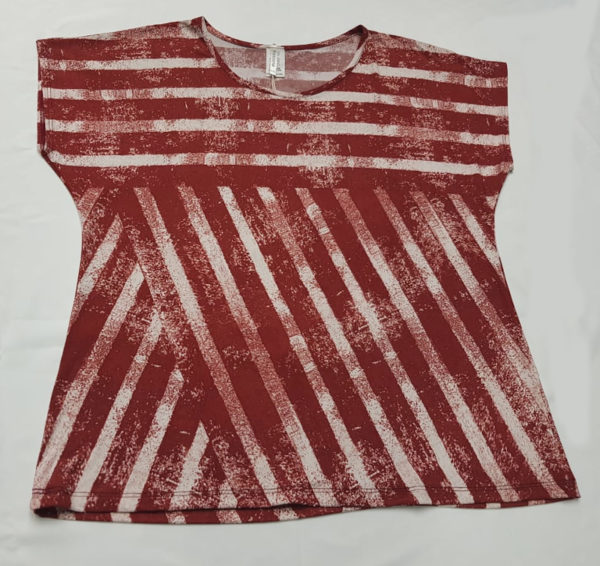 Blusa Terracota Rayas